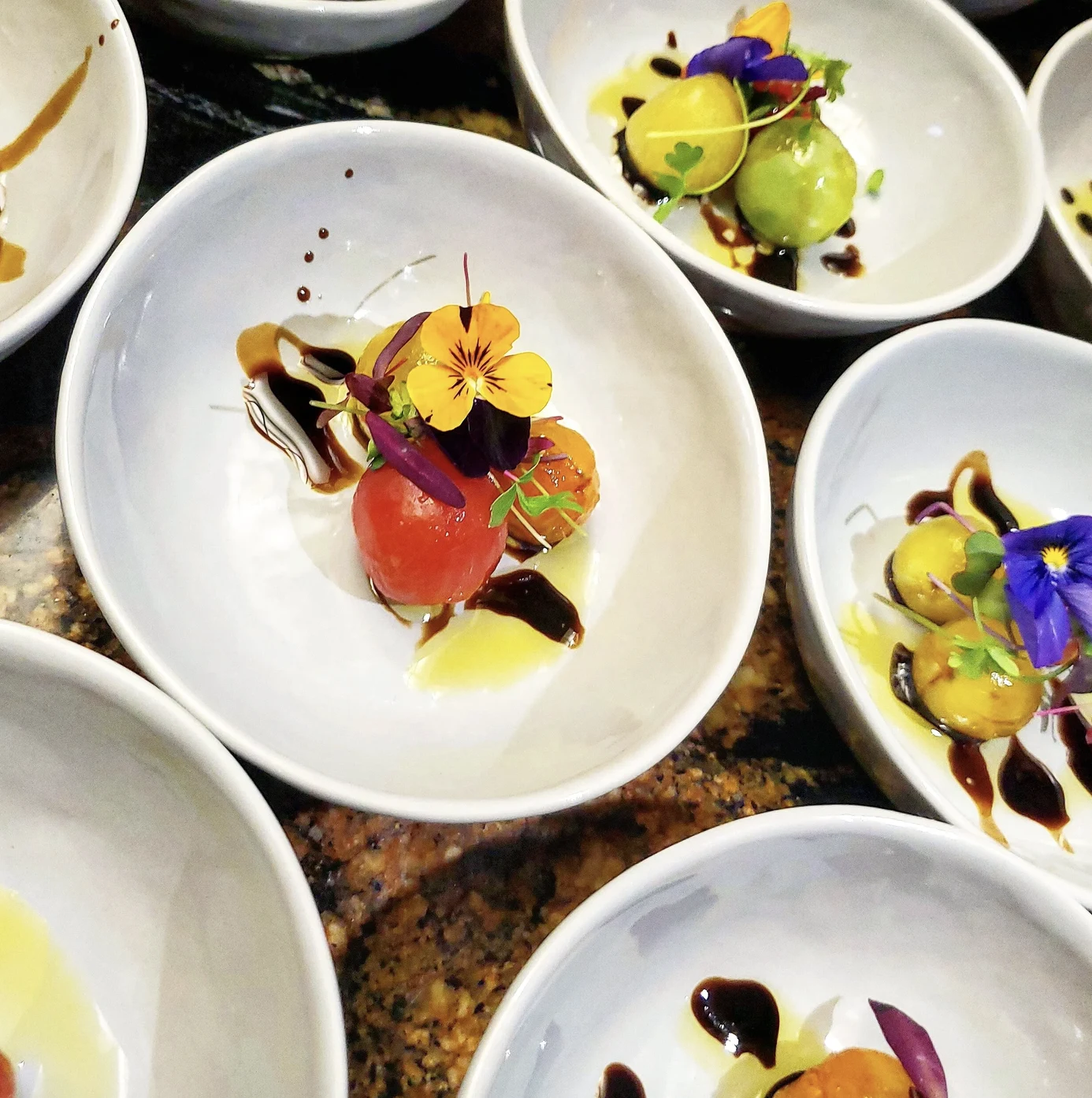 Colorful seasonal presentation