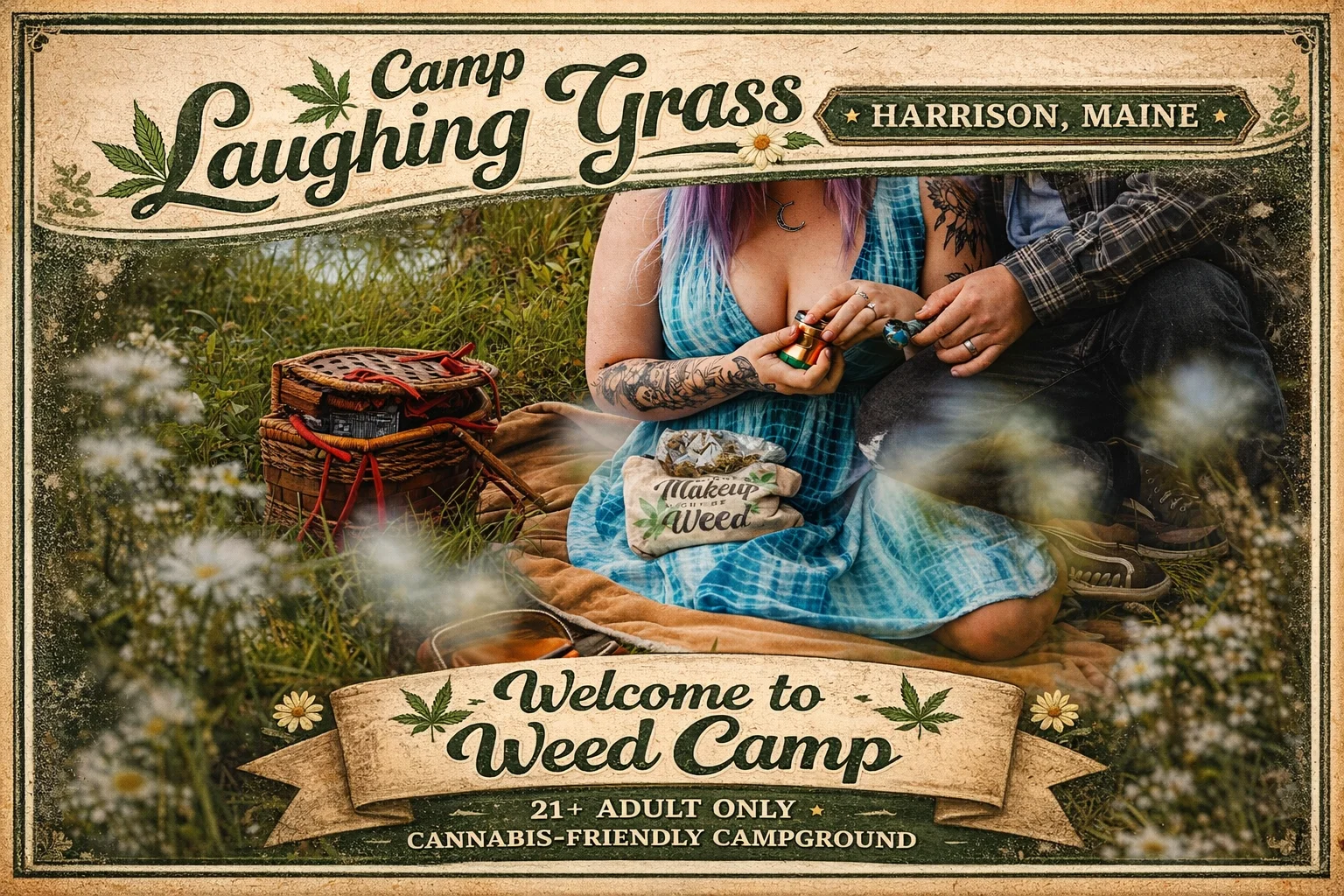 Camp Laughing Grass artwork